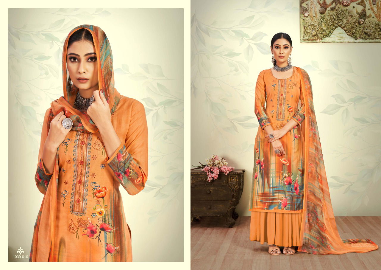 Romani Mareena New Designer Cotton Printed Ethnic Wear Designer Dress Material Collection